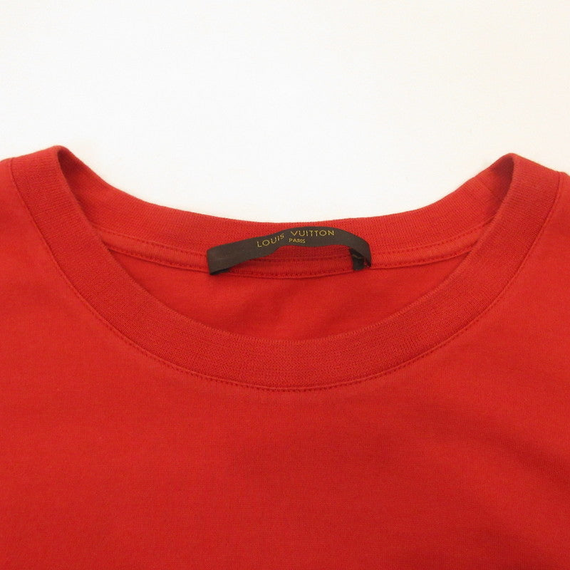 LOUIS VUITTON | Louis Vuitton Short-Sleeved T-Shirt RM172Q Red Size: M