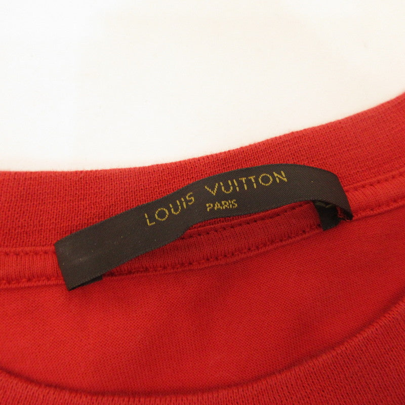 LOUIS VUITTON | Louis Vuitton Short-Sleeved T-Shirt RM172Q Red Size: M