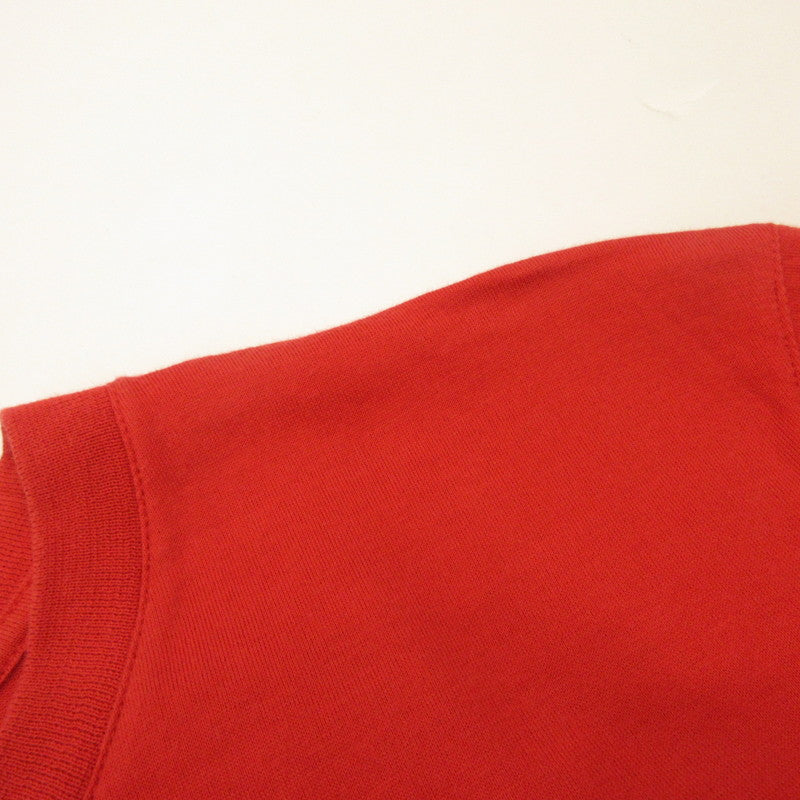 LOUIS VUITTON | Louis Vuitton Short-Sleeved T-Shirt RM172Q Red Size: M