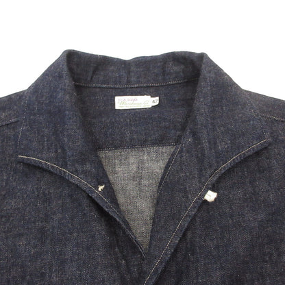 WARE HOUSE | Warehouse Light-Ounce Denim Open Collar Shirt Other Tops Navy Size: 42