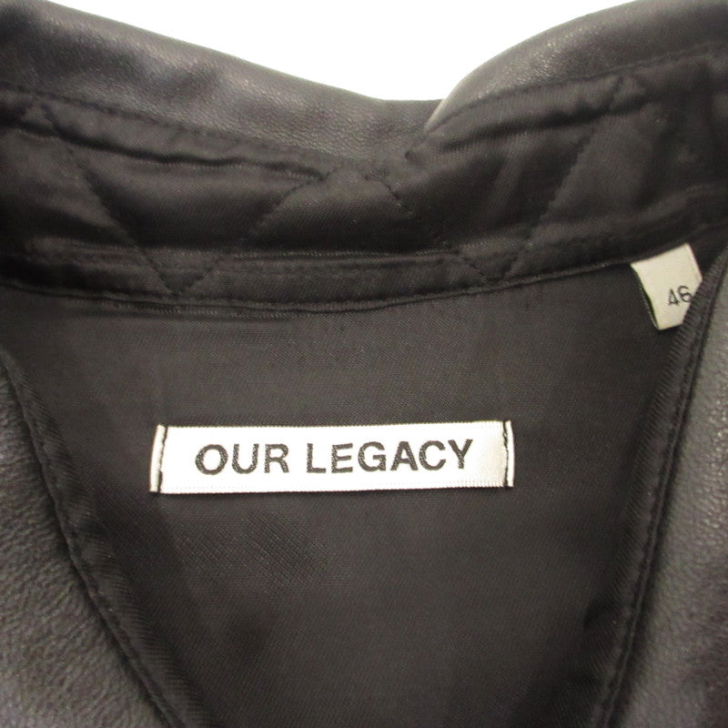 Our Legacy | OUR LEGACY ABOVE SHIRT Long Sleeve Shirt M4202ABM Black