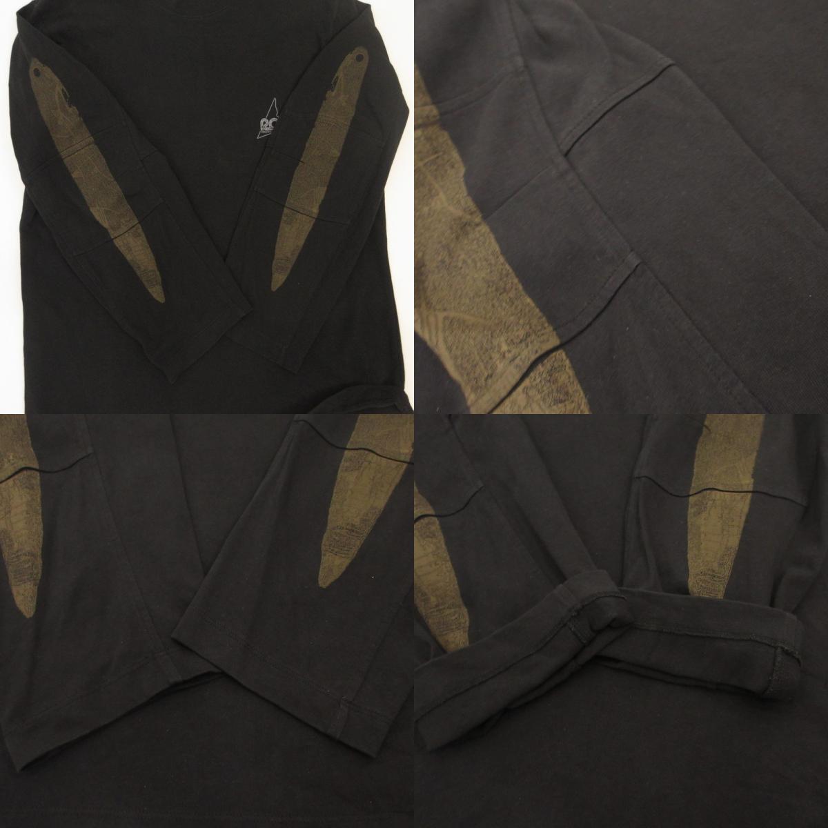 Long-sleeved T-shirt Black Size: S