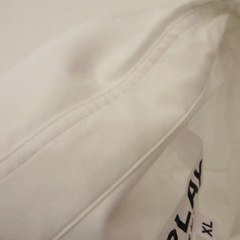 PLAY COMME des GARCONS Long Sleeve Shirt AZ-B004 White Size: XL