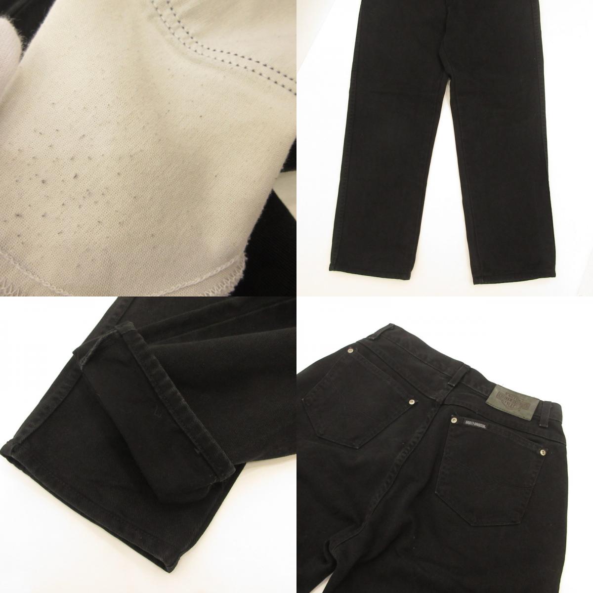 HARLEY-DAVIDSON | Harley-Davidson Denim Pants A6319 Black Size: 32