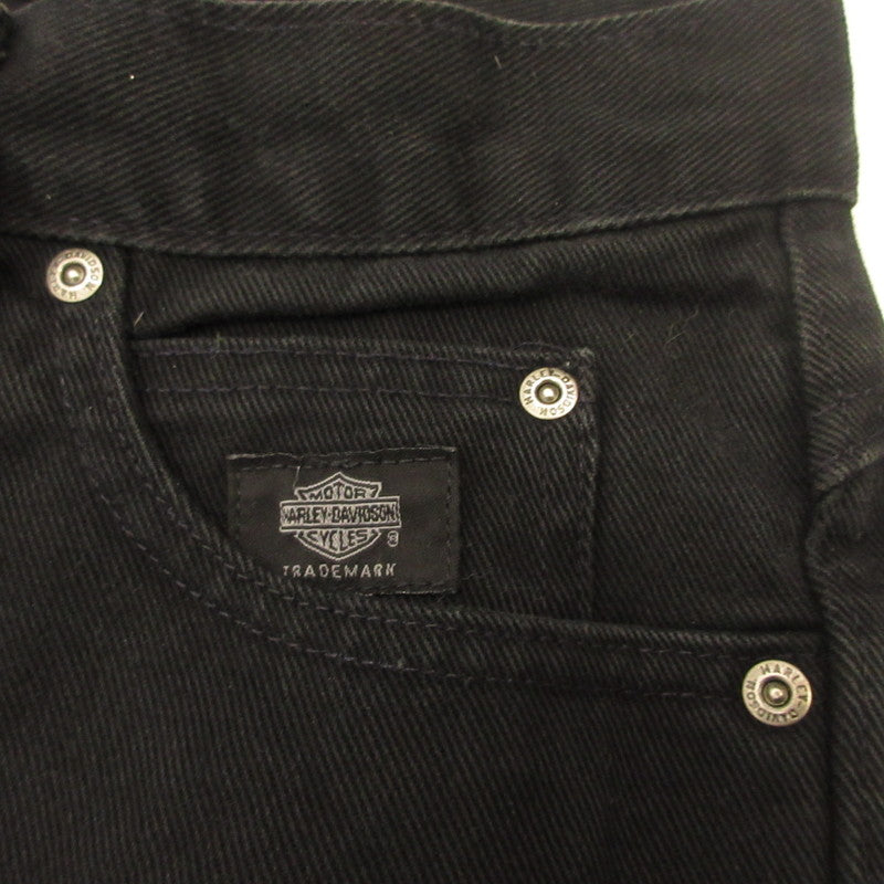 HARLEY-DAVIDSON | Harley-Davidson Denim Pants A6319 Black Size: 32