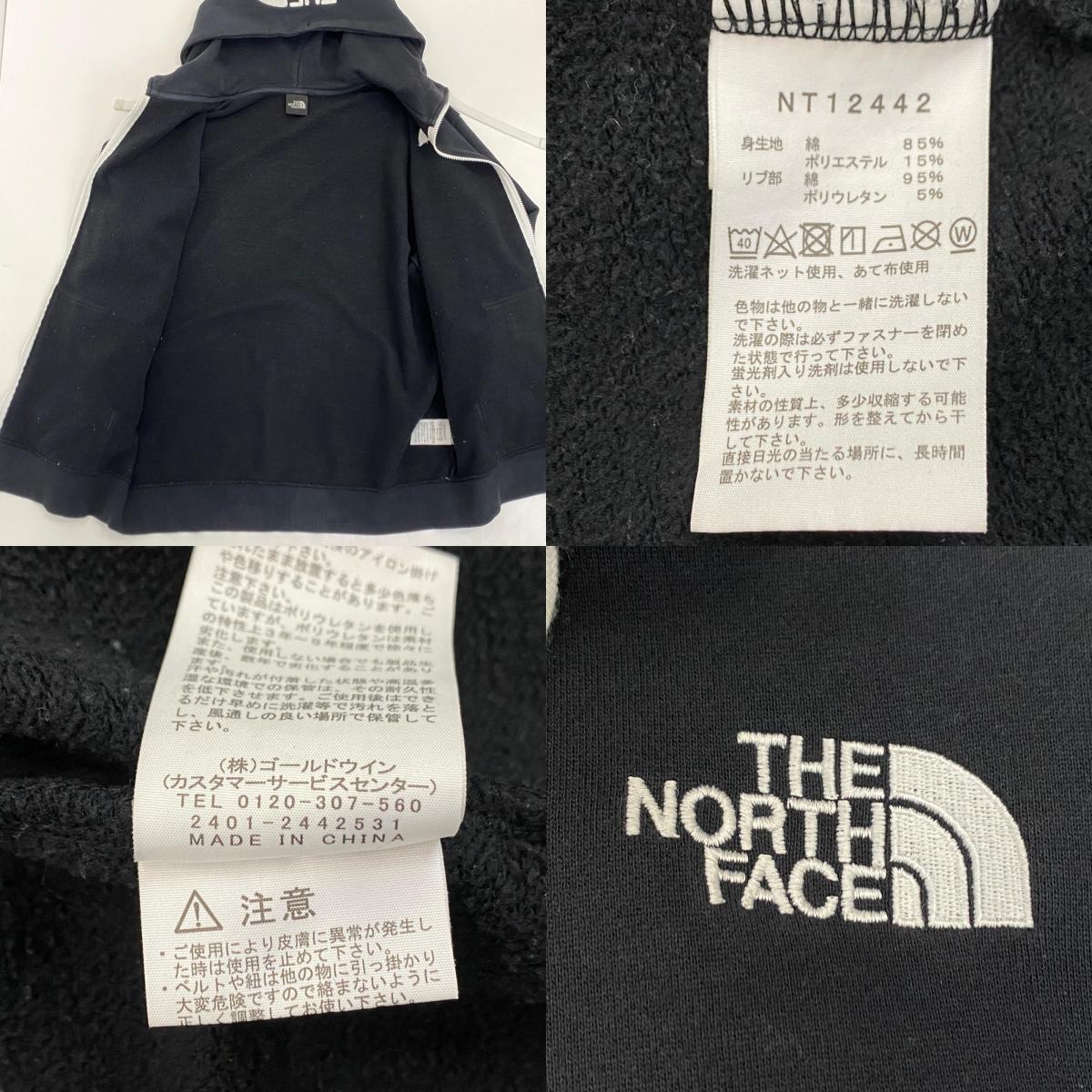 THE NORTH FACE | ザ・ノースフェイス REARVIEW FULL ZIP HOODIE パーカー NT12442 ジップパーカー ブラック サイズ：L【姫路東店】