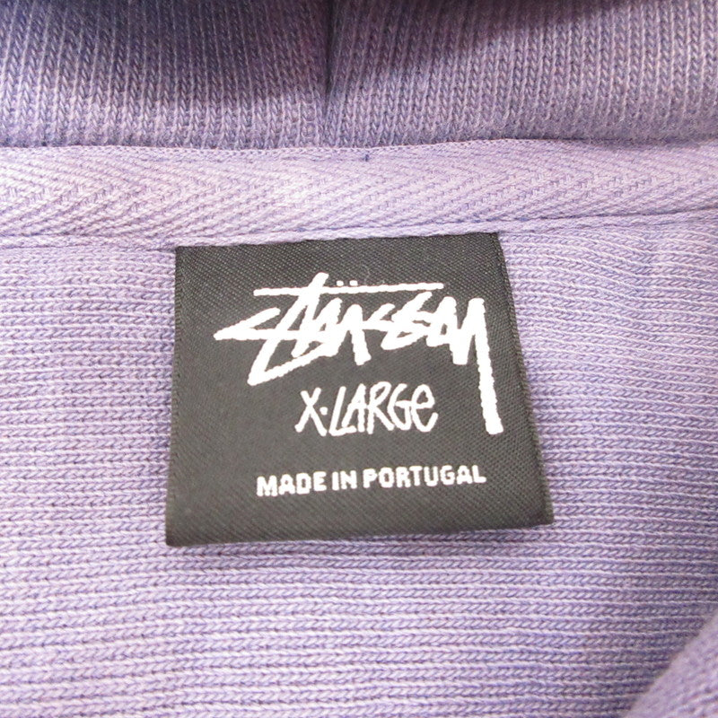 STUSSY | Stüssy Jumbo Pigment Dyed Hoodie 1975078 Purple Size: XL
