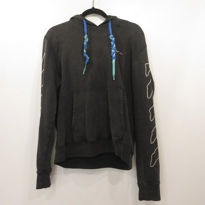 OFF-WHITE | OFF-WHITE ABSTRACT ARROWS SLIM HOODIE OMBB034F19E30011 Eastland Co. Ltd. Authentic Black Size: S