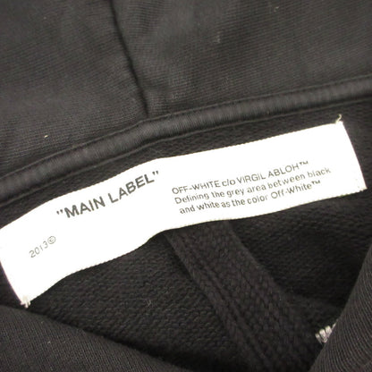 OFF-WHITE | OFF-WHITE ABSTRACT ARROWS SLIM HOODIE OMBB034F19E30011 Eastland Co. Ltd. Authentic Black Size: S