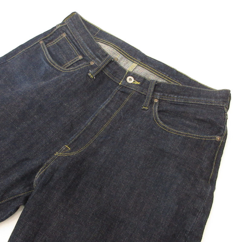 TROPHY CLOTHING | Trophy Clothing Waist Overalls Dirt Denim Jeans Lot.1604 Navy Size: 36