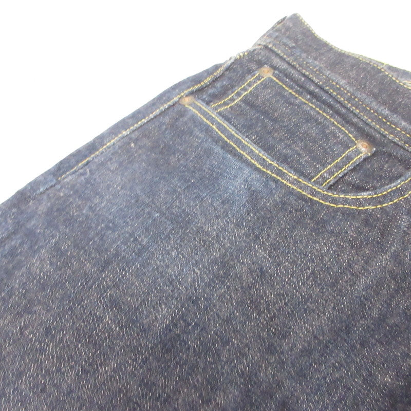 TROPHY CLOTHING | Trophy Clothing Waist Overalls Dirt Denim Jeans Lot.1604 Navy Size: 36