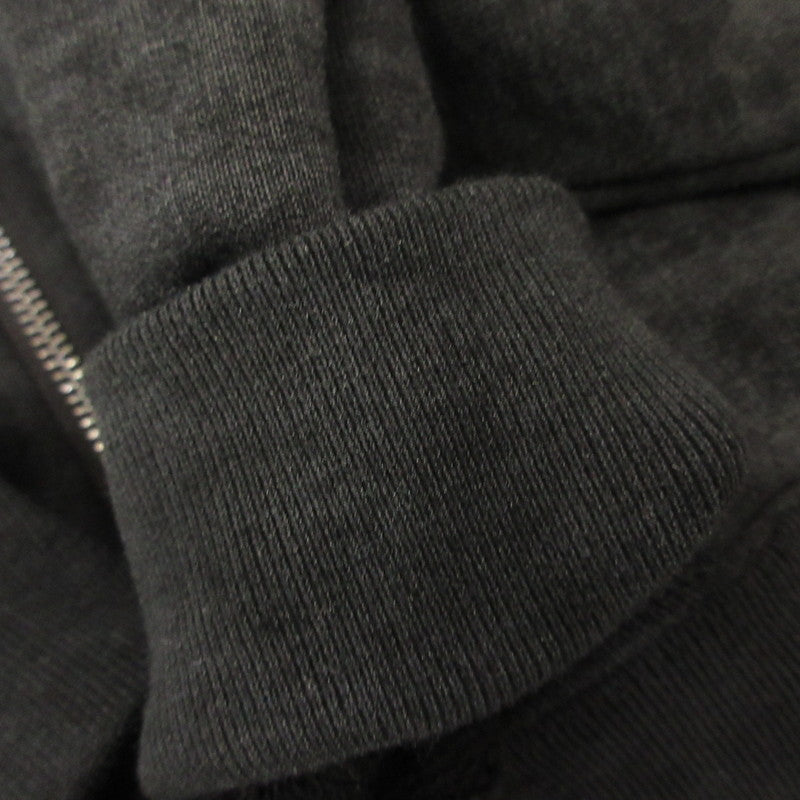 SUPPLIER | SUPPLIER Faux Fur Cross Zip Hoodie Black Size: L