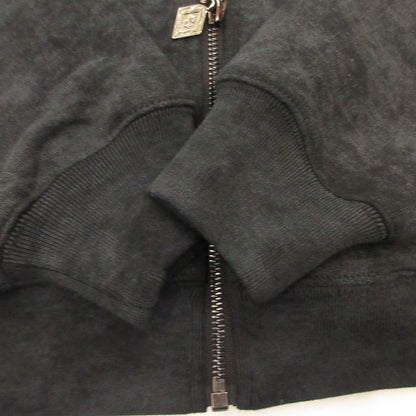 SUPPLIER | SUPPLIER Faux Fur Cross Zip Hoodie Black Size: L