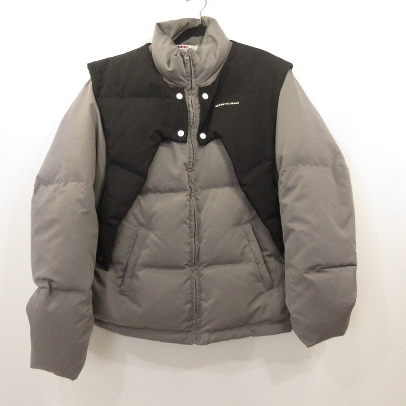 DETACHABLE SHAPED VEST DOWN JACKET Down Jacket 22SYFW070 Gray Size: L