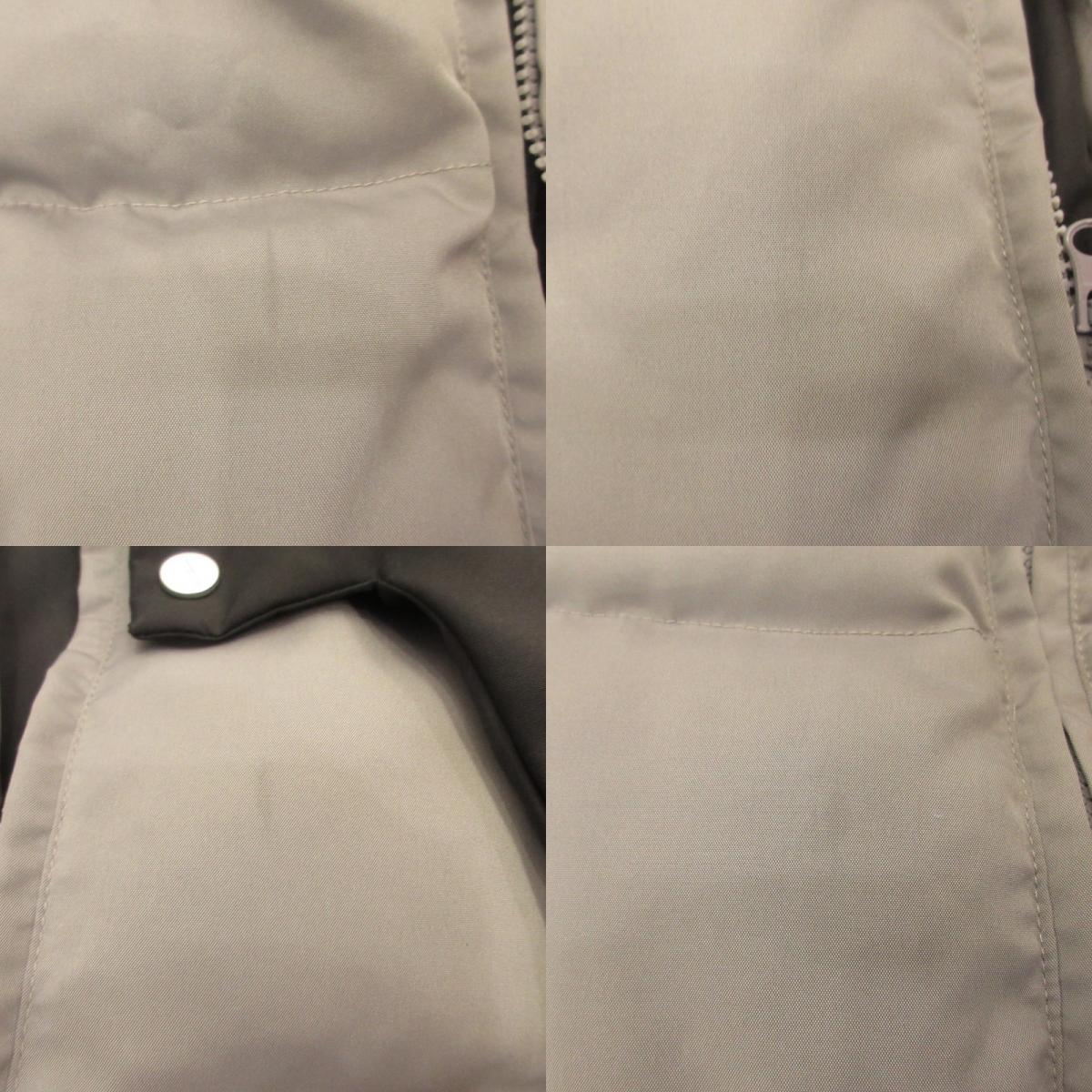 DETACHABLE SHAPED VEST DOWN JACKET Down Jacket 22SYFW070 Gray Size: L