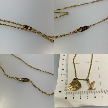 LOUIS VUITTON | ルイ・ヴィトン コリエマップ LVイニシャル・シティー ネックレス M68261 ゴールド
