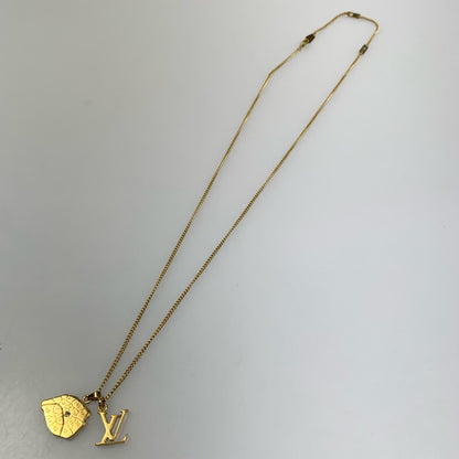 LOUIS VUITTON | ルイ・ヴィトン コリエマップ LVイニシャル・シティー ネックレス M68261 ゴールド