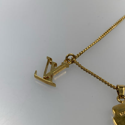 LOUIS VUITTON | ルイ・ヴィトン コリエマップ LVイニシャル・シティー ネックレス M68261 ゴールド