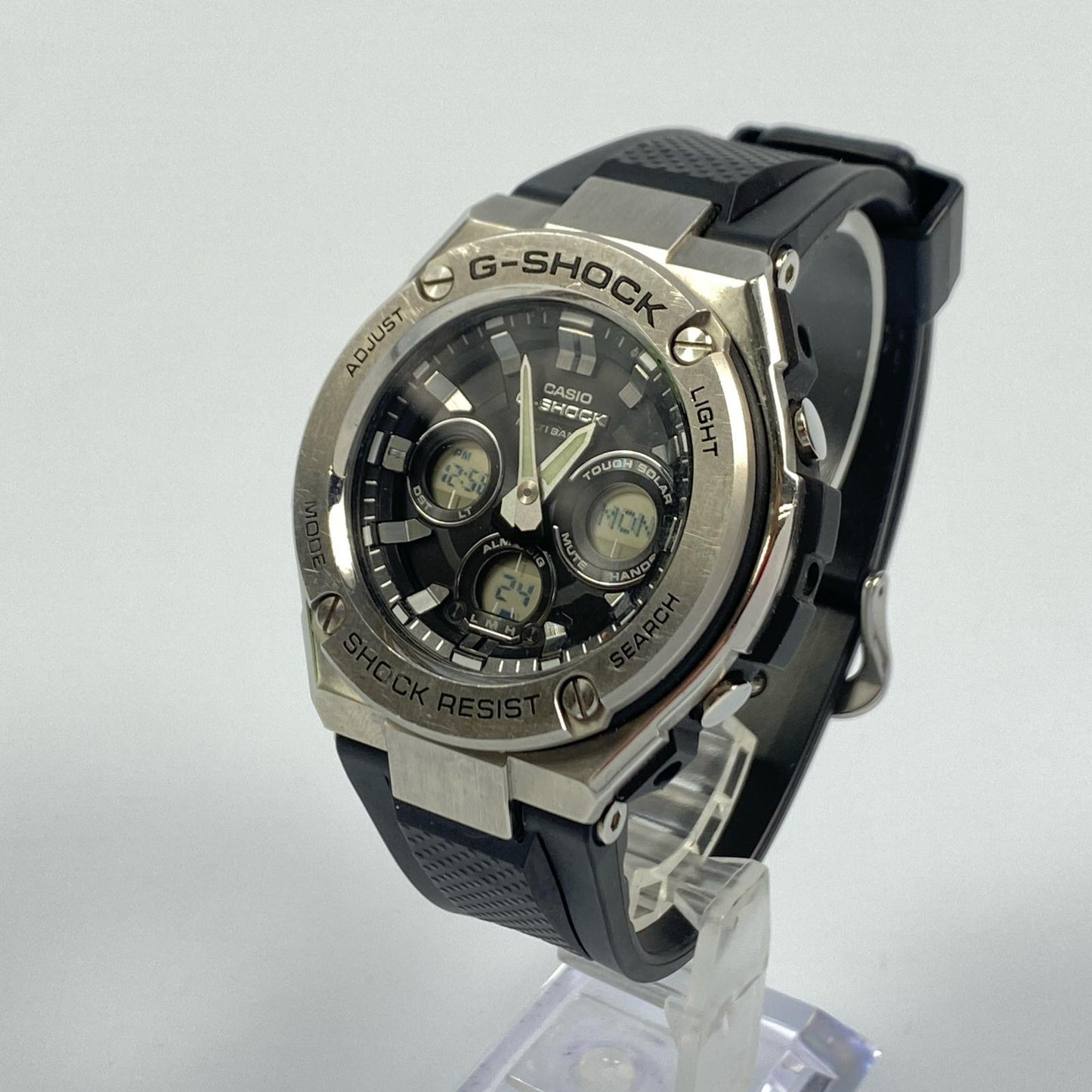 G-SHOCK | ジーショック G-STEEL 腕時計 GST-W310-1AJF アナデジ電波ソーラー シルバー【姫路東店】