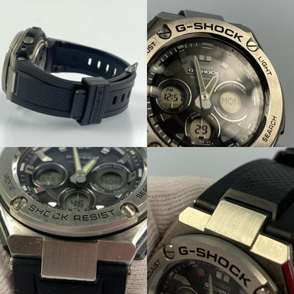 G-SHOCK | ジーショック G-STEEL 腕時計 GST-W310-1AJF アナデジ電波ソーラー シルバー【姫路東店】