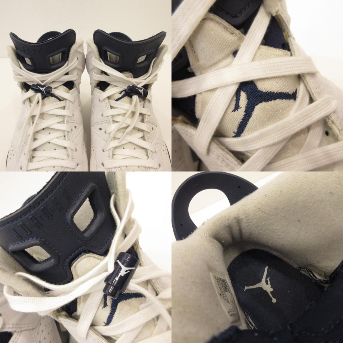 NIKE | Nike AIR JORDAN 6 RETRO Sneakers CT8529-141 White 26.5cm