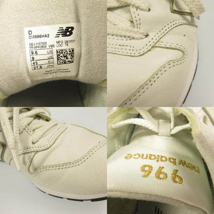 NEW BALANCE | New Balance HERITAGE LEATHER PACK Sneakers CM996HA2 White 27.5cm