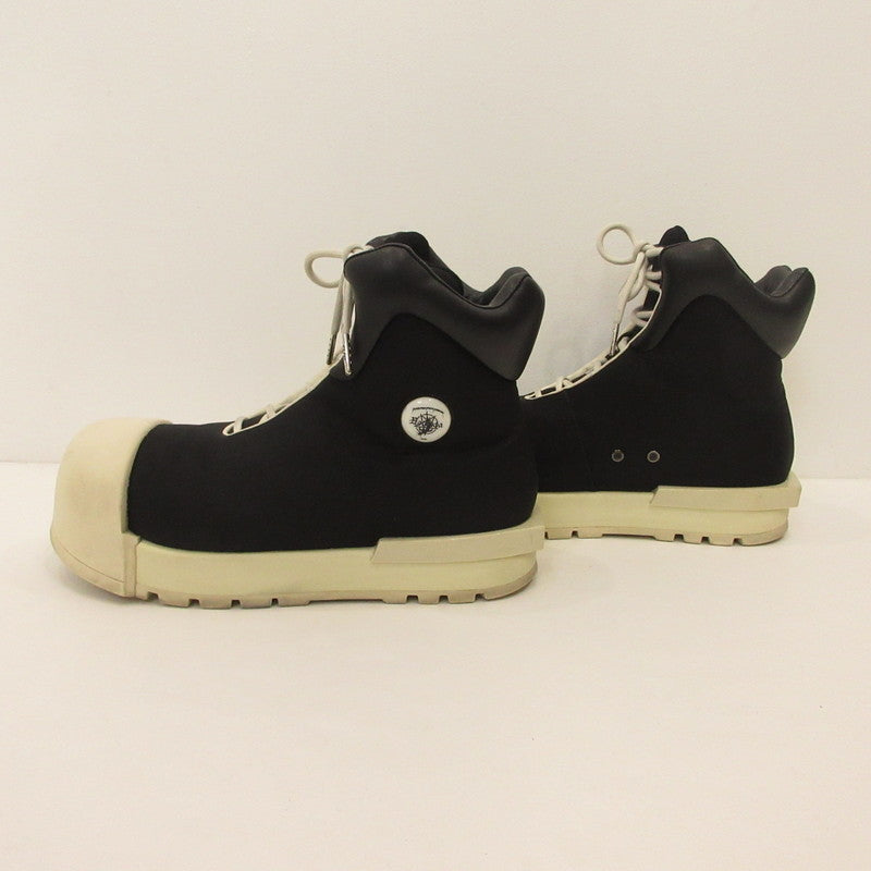 THICK SOLED HIGH TOP BOOTS Black 27cm