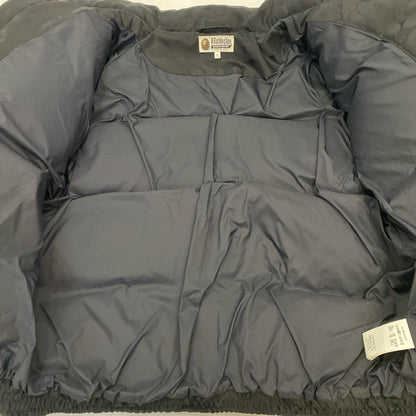A BATHING APE | アベイシングエイプ TONAL SOLID CAMO PUFFER DOWN JACKET ダウンジャケット 001DNJ801057I 2023A/W ブラック サイズ：L【姫路東店】