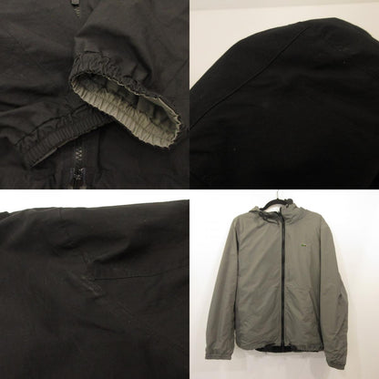 LACOSTE | Lacoste Reversible Hooded Jacket Nylon Jacket BH068LJ Size: 48