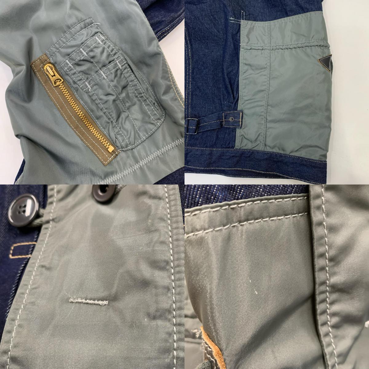 AVIREX | アヴィレックス CROSSOVER G-JACKET デニム 783-4252030 2024A/W ネイビー サイズ：XL【姫路東店】