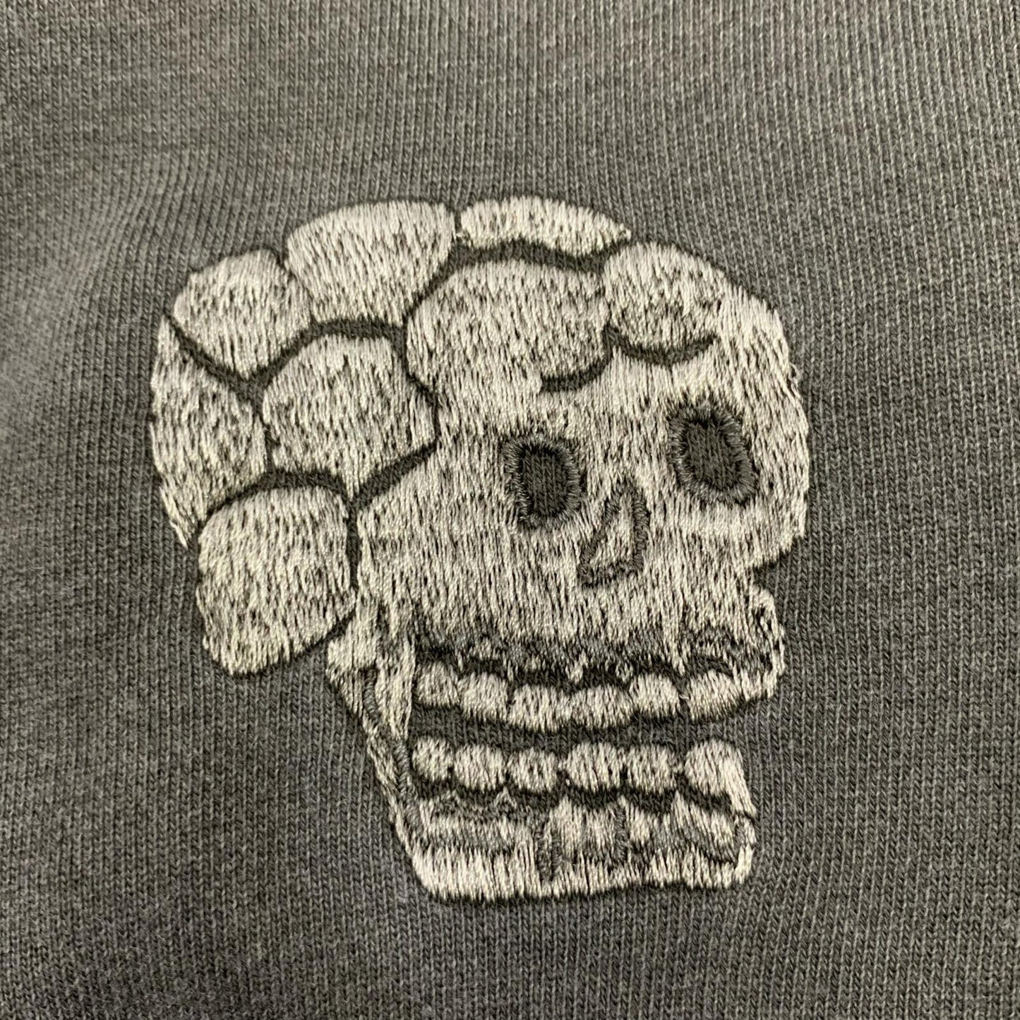 schott | ショット PIGMENT SKULL AND SNAKE CREW SWEAT スウェット 782-5232011 グレー【姫路東店】