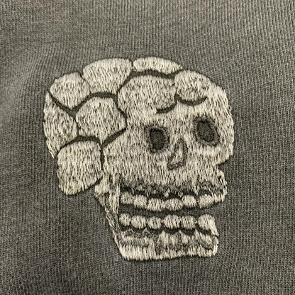 schott | ショット PIGMENT SKULL AND SNAKE CREW SWEAT スウェット 782-5232011 グレー【姫路東店】