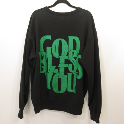 EXAMPLE | EXAMPLE GOD BLESS YOU CREWNECK Sweatshirt Black Size: XXL
