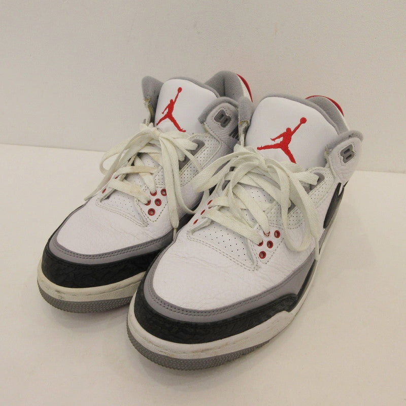 【中古】NIKE | ナイキ Air Jordan 3 Retro 'Tinker Hatfield' スニーカー AQ3835-160 グレー 26.5cm【姫路東店】