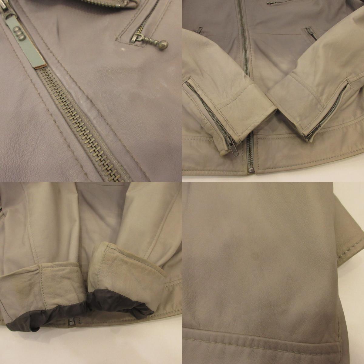DIESEL | Diesel Leather Gray Size: M