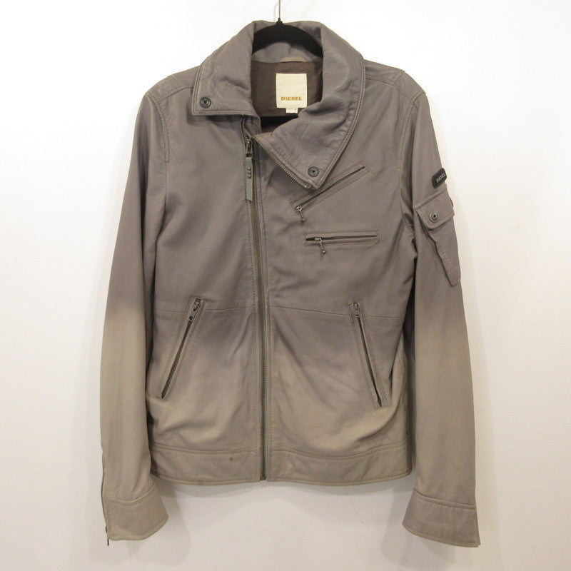 DIESEL | Diesel Leather Gray Size: M