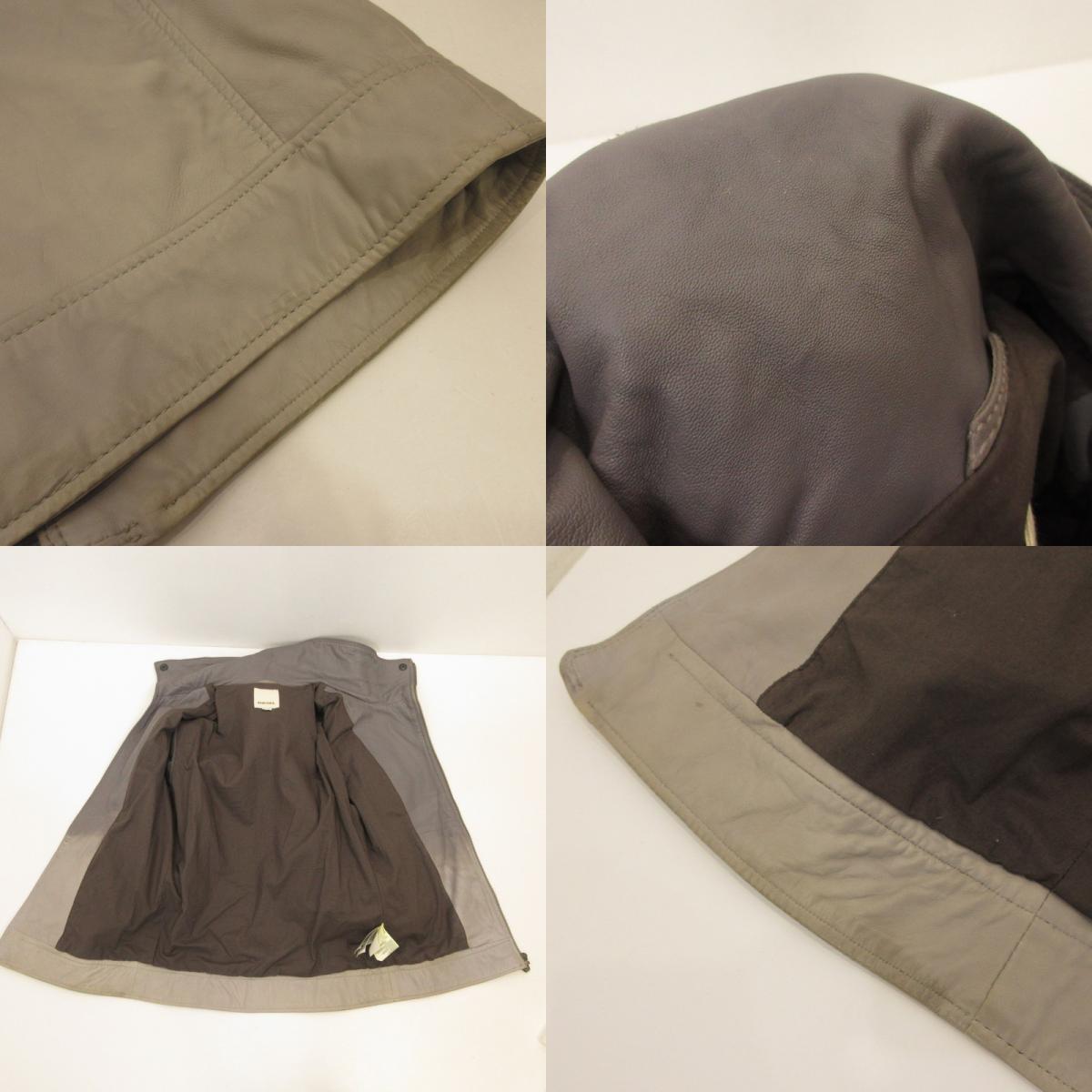 DIESEL | Diesel Leather Gray Size: M
