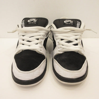 NIKE | ナイキ SB Dunk Low Pro QS 'Black and White' スニーカー FD2629-100 ×TIGHTBOOTH ホワイト 26cm