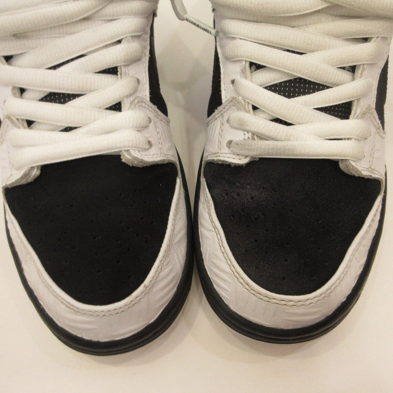 NIKE | ナイキ SB Dunk Low Pro QS 'Black and White' スニーカー FD2629-100 ×TIGHTBOOTH ホワイト 26cm