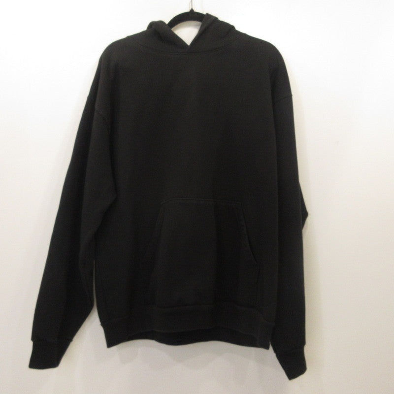 LOS ANGELES APPAREL | ロスアンジェルスアパレル 14オンス ヘビーフリース プルオーバー パーカー ブラック サイズ：XL