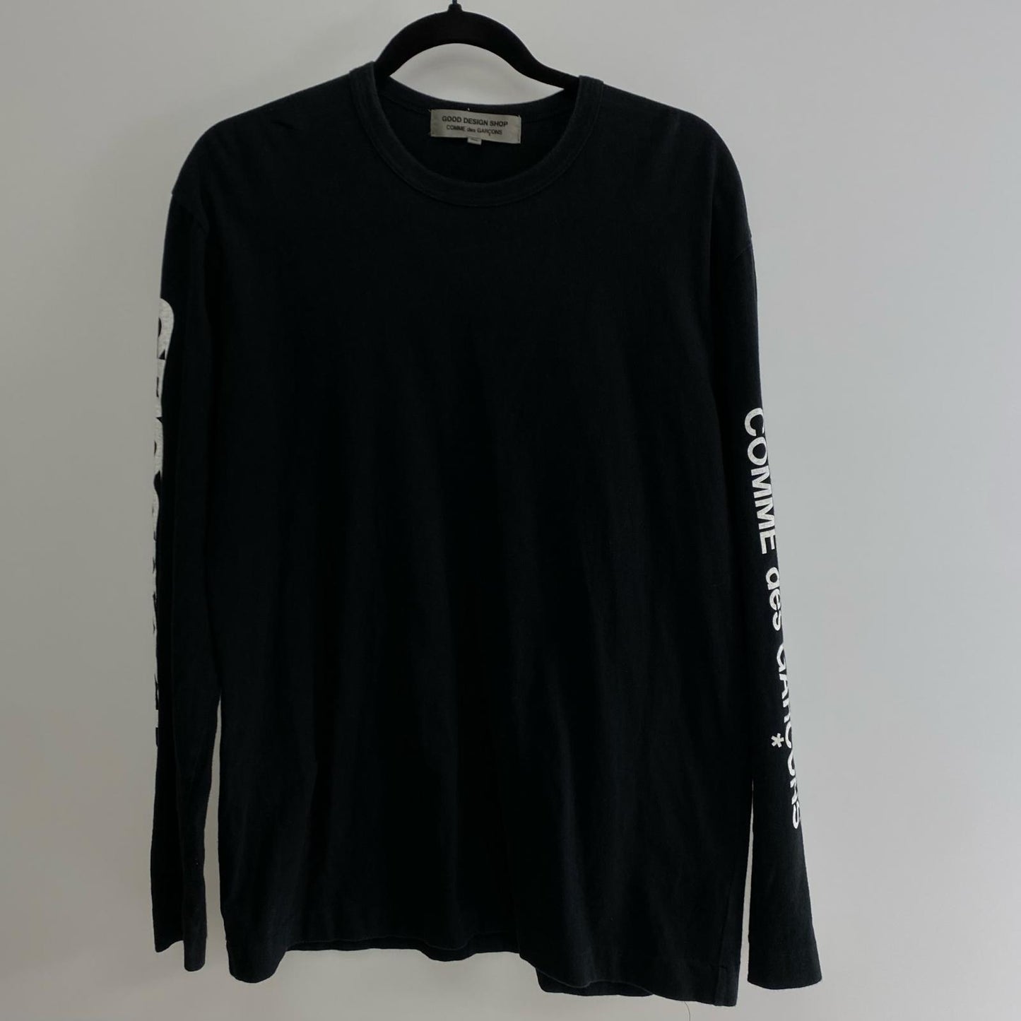 COMME des GARCONS | コムデギャルソン 長袖Ｔシャツ IR-T001 GOOD DESIGN SHOP ブラック サイズ：XL【姫路東店】