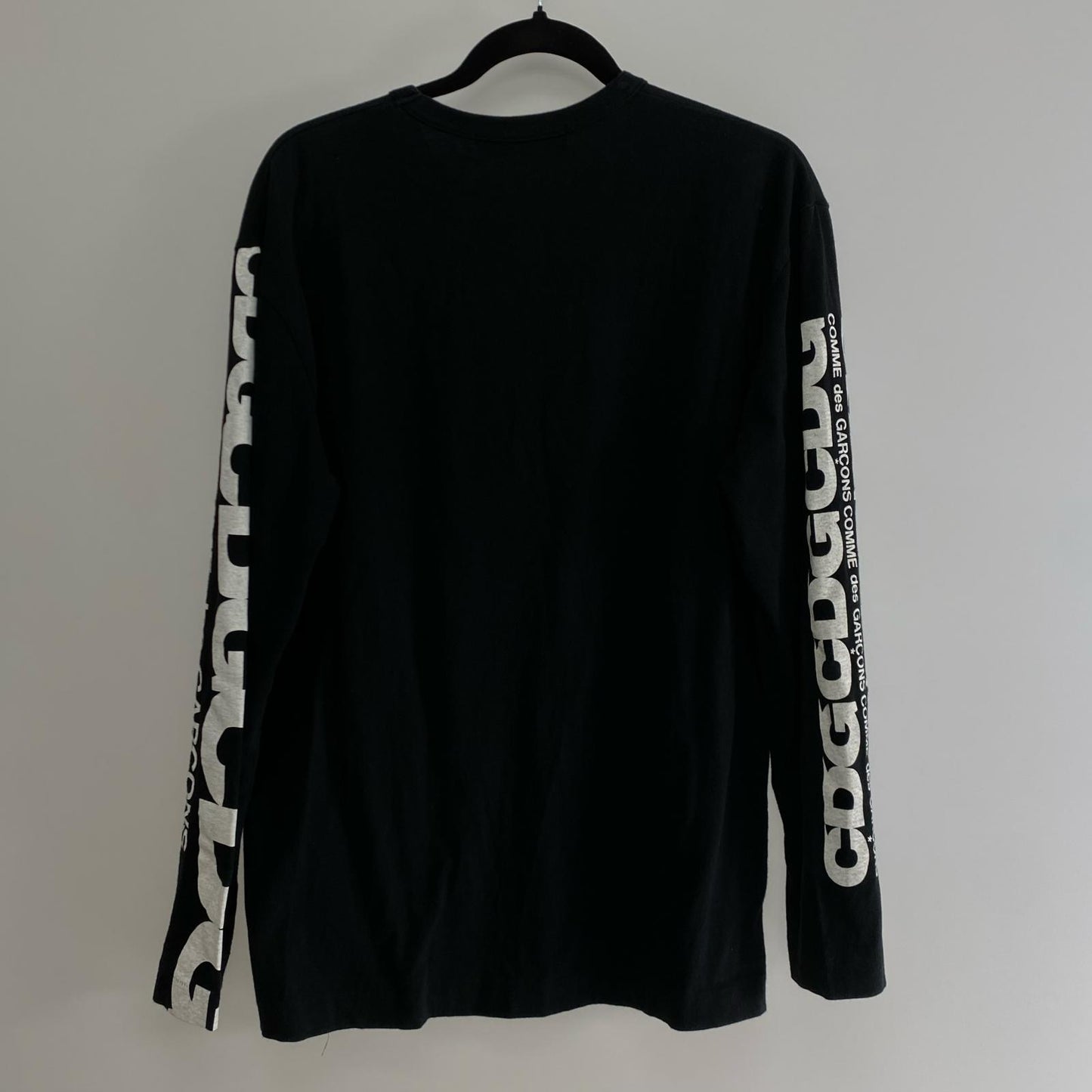 COMME des GARCONS | コムデギャルソン 長袖Ｔシャツ IR-T001 GOOD DESIGN SHOP ブラック サイズ：XL【姫路東店】