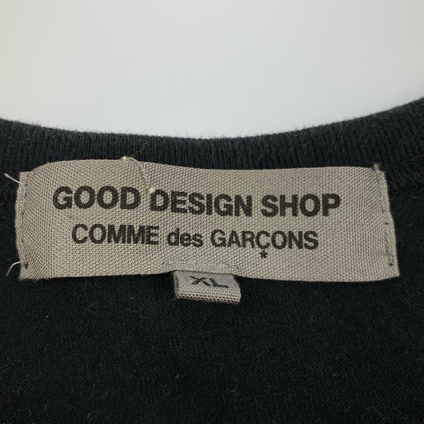 COMME des GARCONS | コムデギャルソン 長袖Ｔシャツ IR-T001 GOOD DESIGN SHOP ブラック サイズ：XL【姫路東店】