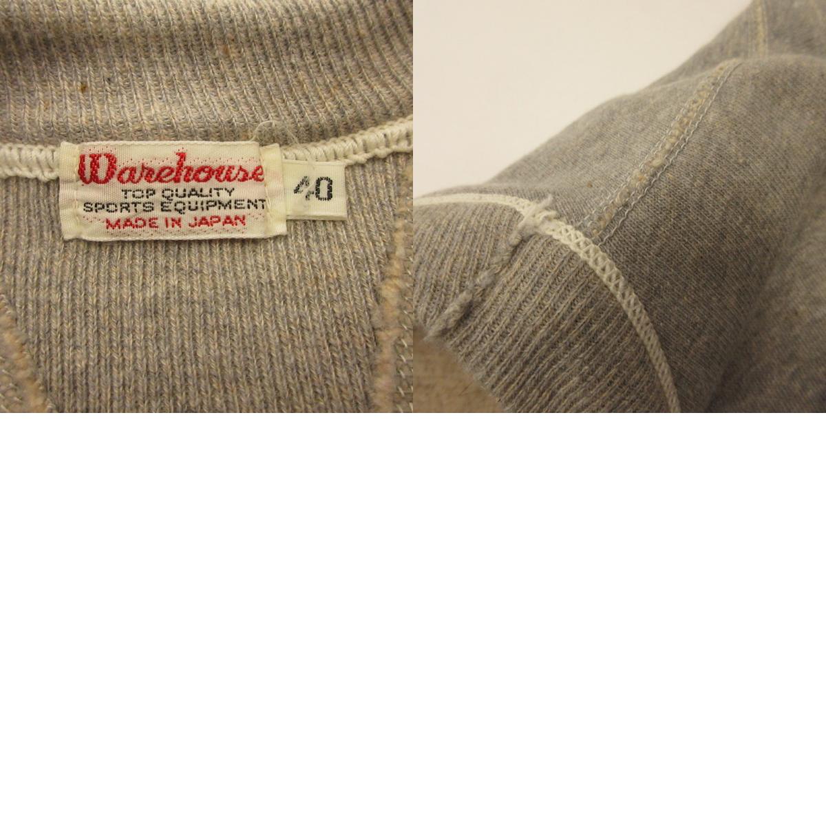 WARE HOUSE | WAREHOUSE Sweatshirt Lot. 403 Grey Size: 40