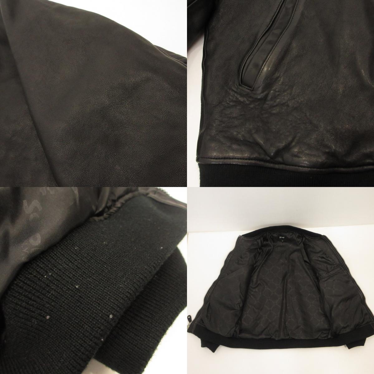 schott | schott LEATHER JACKET BOWERY Leather 782-5950013 Black Size: M