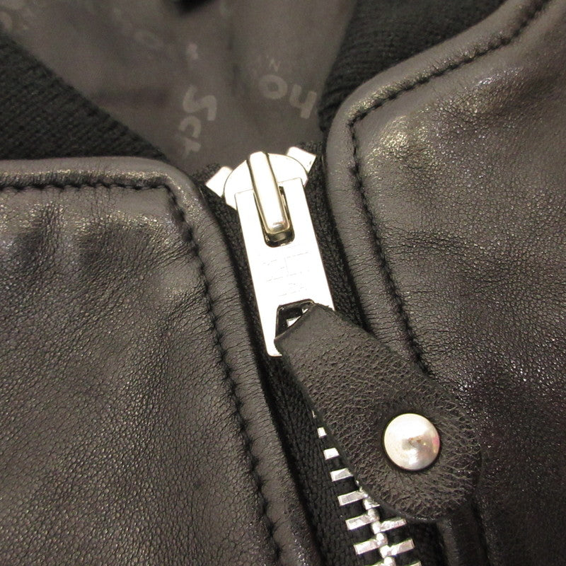 schott | schott LEATHER JACKET BOWERY Leather 782-5950013 Black Size: M