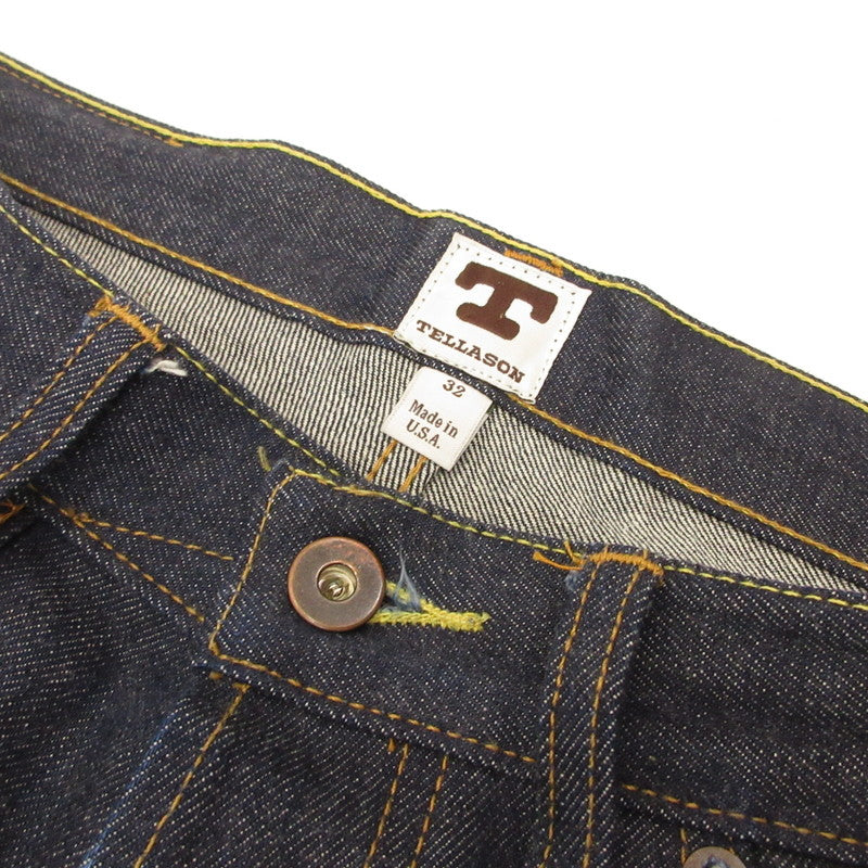 TELLASON | TELLASON SIMPSON Denim Pants TL-7001-47-6S Navy Size: 32