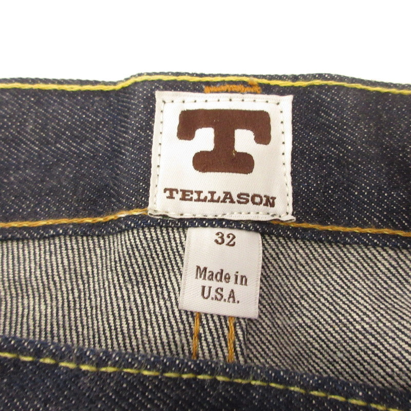 TELLASON | TELLASON SIMPSON Denim Pants TL-7001-47-6S Navy Size: 32