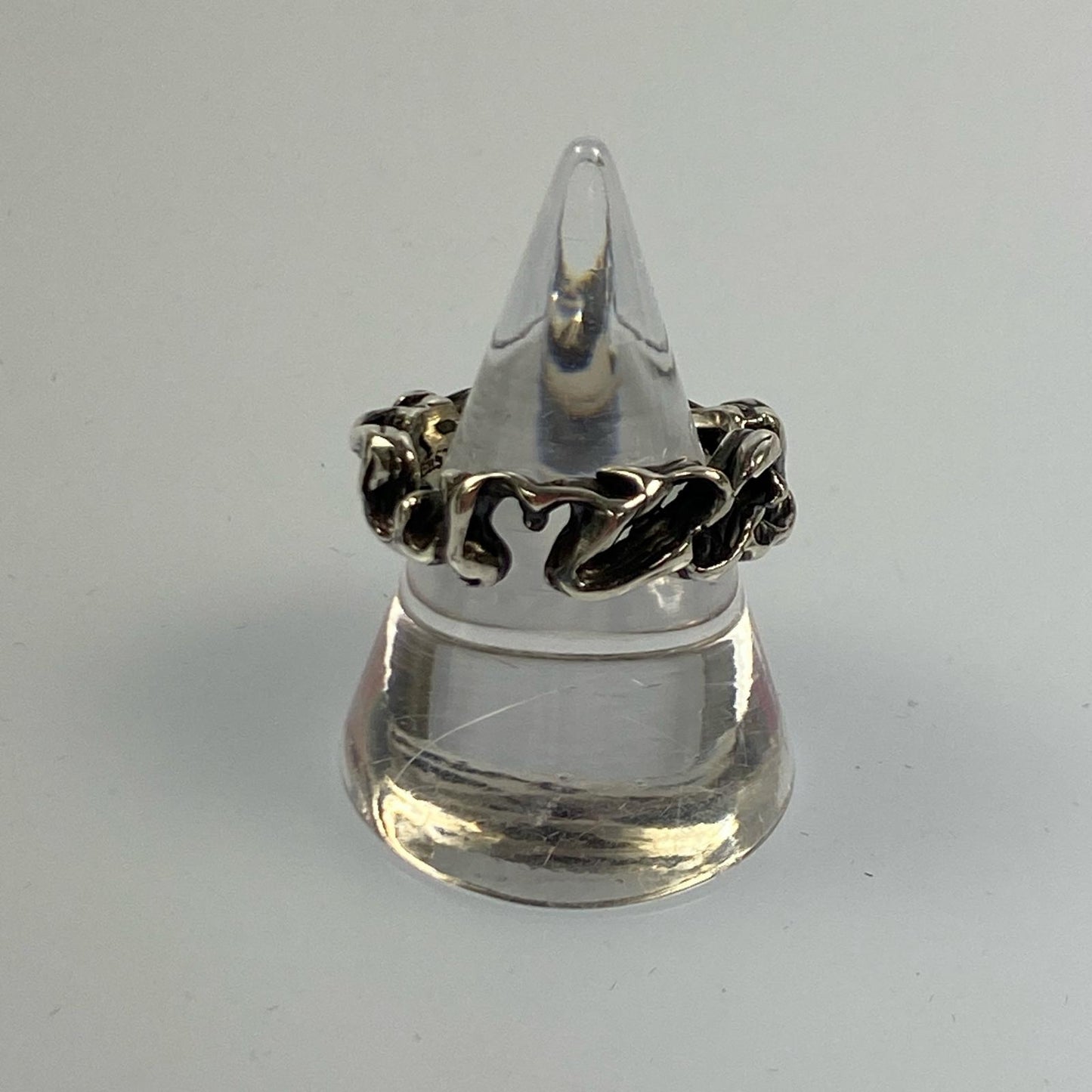 PALMETTE SCROLL RING GS205R