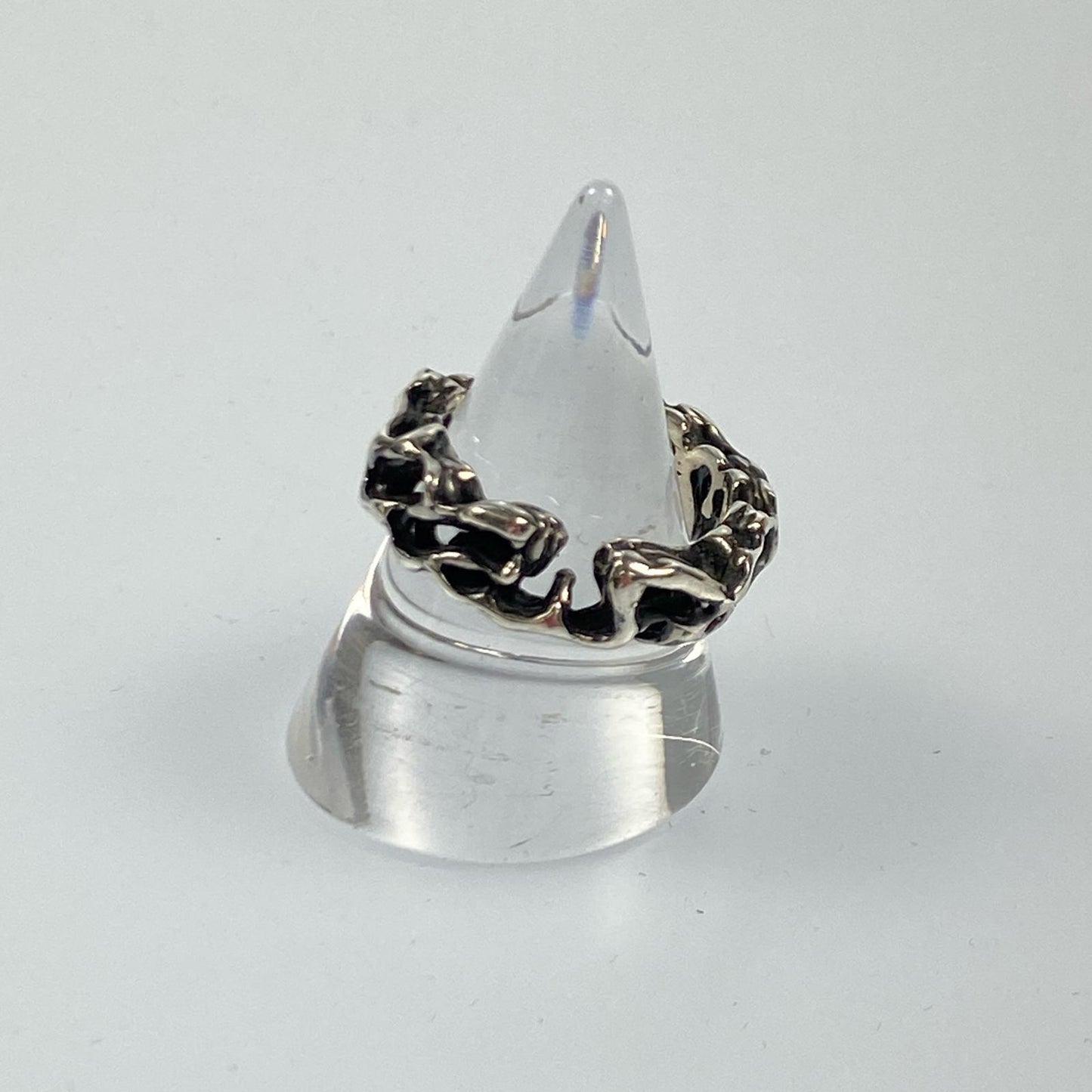 PALMETTE SCROLL RING GS205R